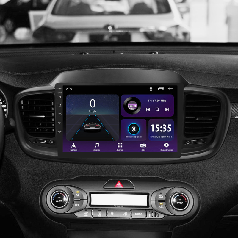 Android head unit SIGMA E10232 ANDROID 10 2+32 Gb Kia Sorento 3 2014-2017 (A) 10"