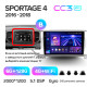 Android head unit Teyes CC3 6+128 Gb with 360° surround view° Kia Sportage 4 QL 2016-2018 (B) 9" 2k