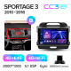 Android head unit Teyes CC3 4+64 Gb Kia Sportage 3 SL 2010-2016 (B) 9" 2k