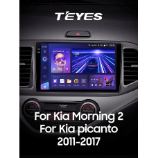 Android head unit Teyes CC3 4+32 Gb Kia Morning 2011-2017 9" 2k