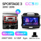 Android head unit Teyes CC3 6+128 Gb Kia Sportage 3 SL 2010-2016 (A) 9" 2k
