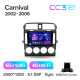 Android head unit Teyes CC3 6+128 Gb Kia Carnival UP GQ 2002-2006 9" 2k