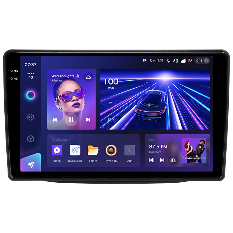 Android head unit Teyes CC3 6+128 Gb Kia Sorento 2 II XM 2012 - 2021 (F1) 9" 2k