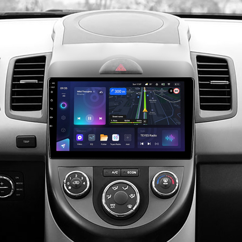Android head unit Teyes CC3L 4+32 Gb Kia Soul 1 2008 - 2014 9"