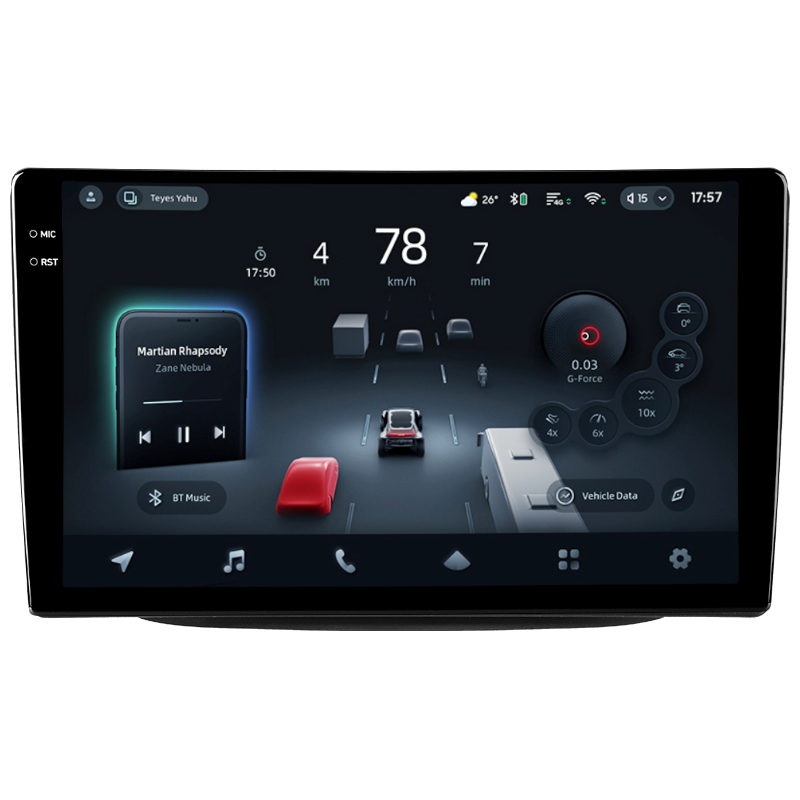 Android head unit Teyes CC4 Pro 12+256 Gb Kia Sorento 2 II XM 2012 - 2021 (F1) 9" 2k
