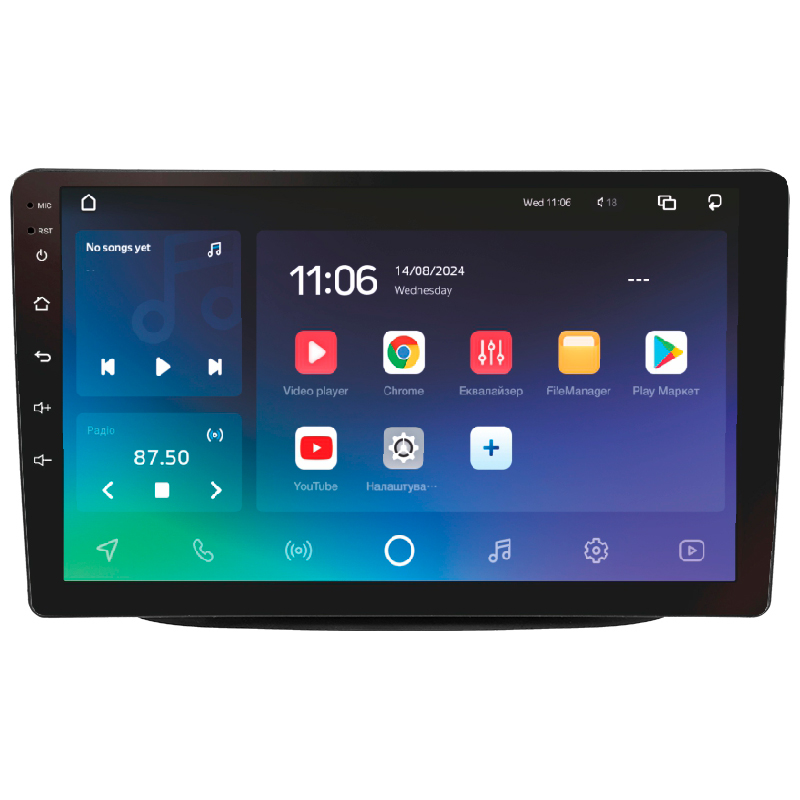 Android head unit SIGMA PRO 9464 ANDROID 10 4+64 Gb 4G DSP Kia Sorento 2 II XM 2012 - 2021 (F1) 9"