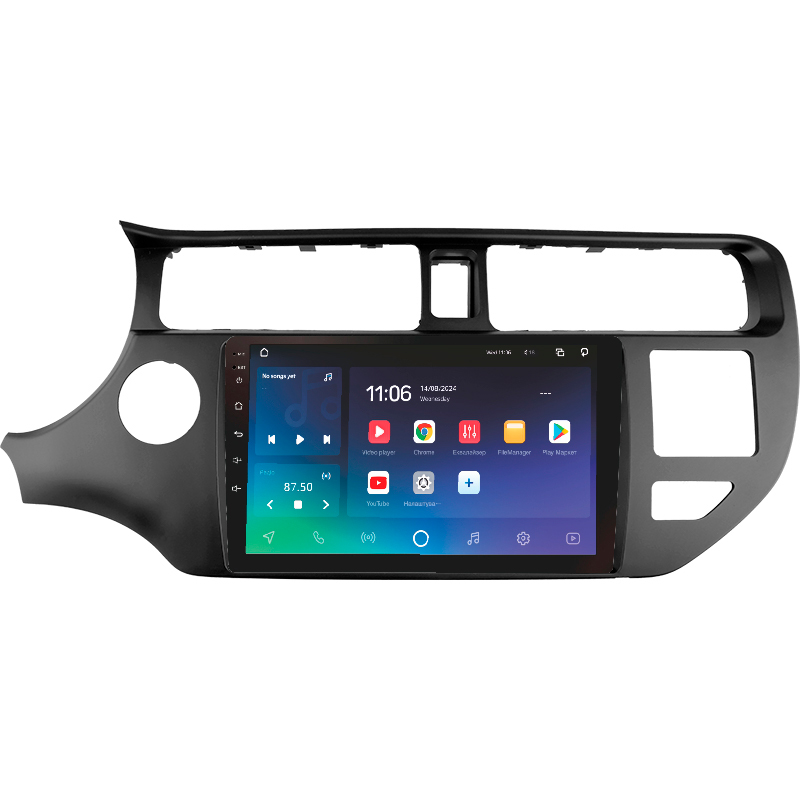 Android head unit SIGMA X9432 ANDROID 10 4+32 Gb 4G DSP Kia RIO 4 K3 2011-2015 9"