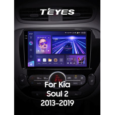 Android head unit Teyes CC3 6+128 Gb with 360° surround view° Kia Soul 2 PS 2013-2019 (A) 9" 2k