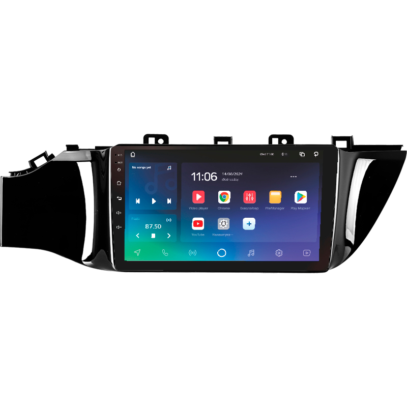 Android head unit SIGMA PRO 9464 ANDROID 10 4+64 Gb 4G DSP Kia RIO 4 2016-2020 (B) 9"
