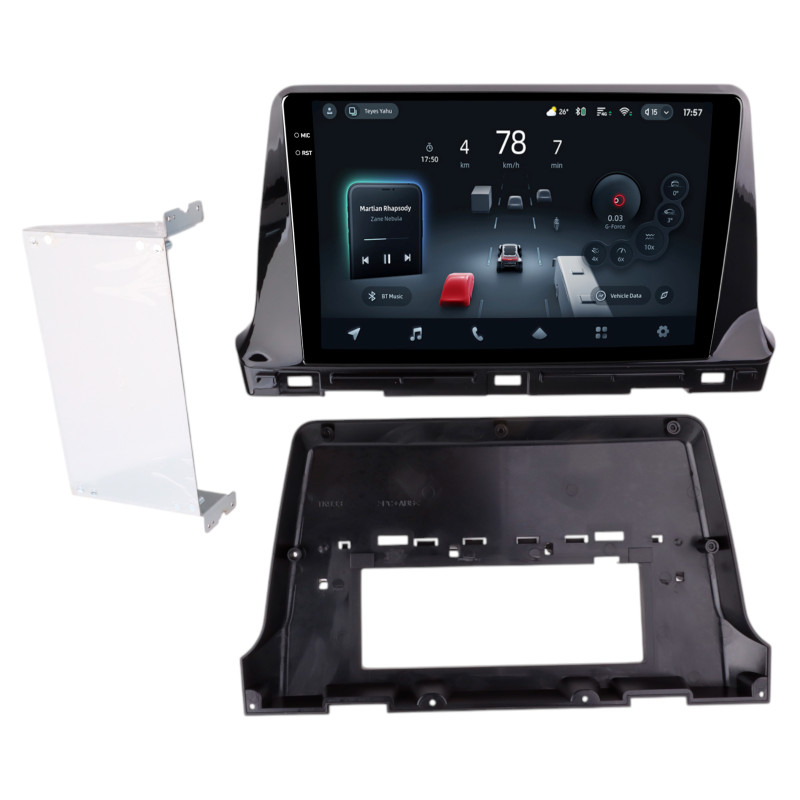 Android head unit Teyes CC4 Pro 8+128 Gb Kia SELTOS 2020+ UV Black 10" 2k