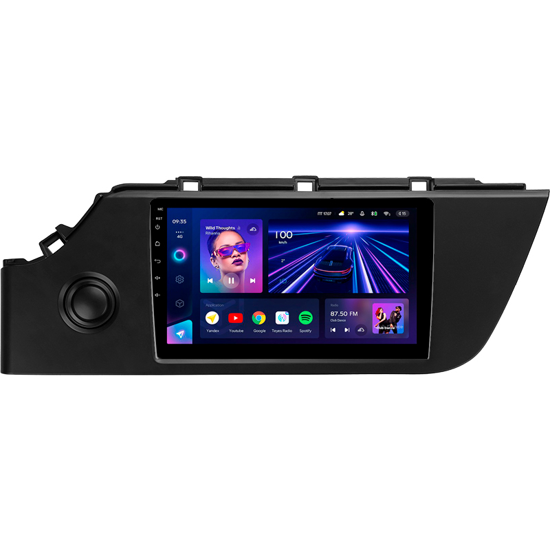 Android head unit Teyes CC3 4+32 Gb Kia Rio 4 IV FB 2020-2022 9"