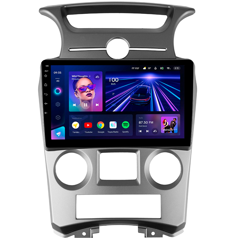 Oryginalna magnetofon Teyes CC3 4+32 GB do Kia Carens UN (2006–2012, F2), 9