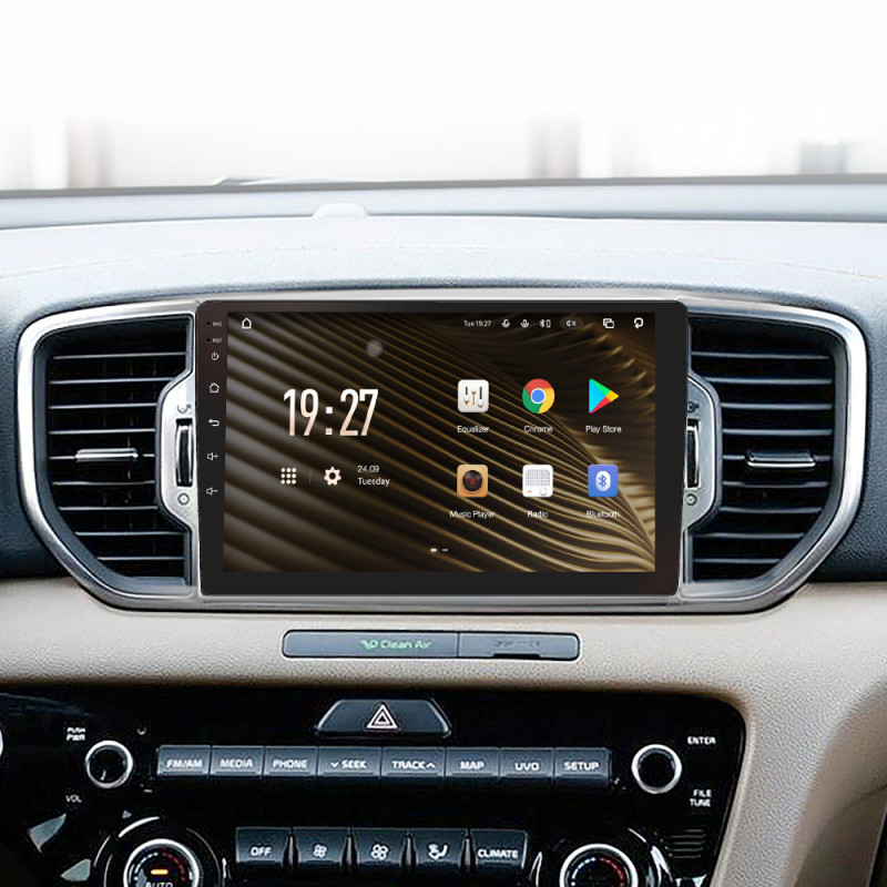 Android head unit SIGMA S9432 ANDROID 10 4+32 Gb 4G DSP Kia Sportage 4 QL 2016-2018 (B) 9"