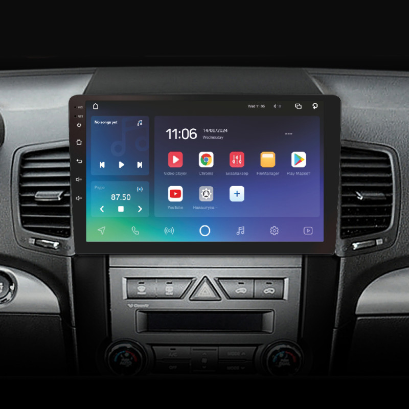Android head unit SIGMA X10432 ANDROID 10 4+32 Gb 4G DSP Kia Sorento 2 XM 2009-2012 (A) 10"