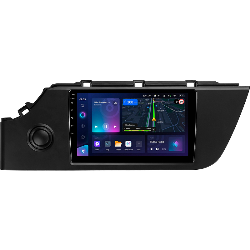 Android head unit Teyes CC3L 4+32 Gb Kia Rio 4 IV FB 2020-2022 9"