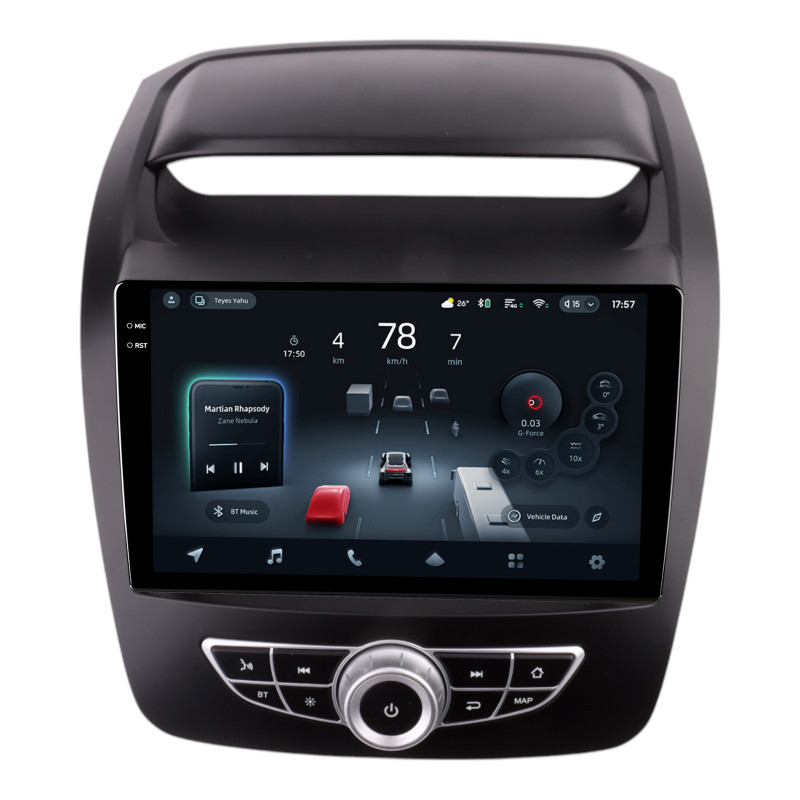 Android head unit Teyes CC4 Pro 8+128 Gb Kia SORENTO 2012-2015 Black 9" 2k (L2)