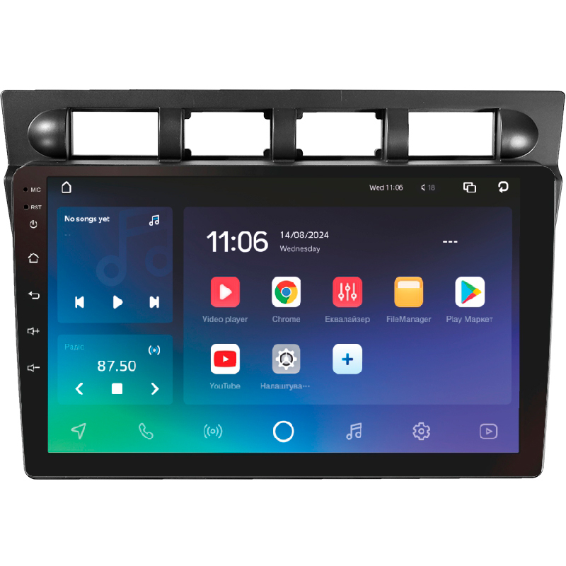 Android head unit SIGMA X9432 ANDROID 10 4+32 Gb 4G DSP Kia Picanto SA Morning 2004-2007 9"