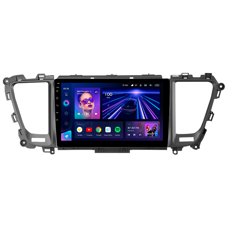 Android head unit Teyes CC3 4+32 Gb Kia Carnival 3 YP (F1) 2014-2021 (B) 9"