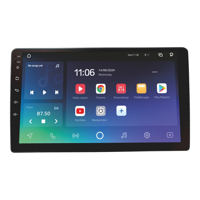 Android head unit SIGMA X9464 ANDROID 10 4+64 Gb 4G DSP Kia Magentis Optima Cerato 2005-2010 9"