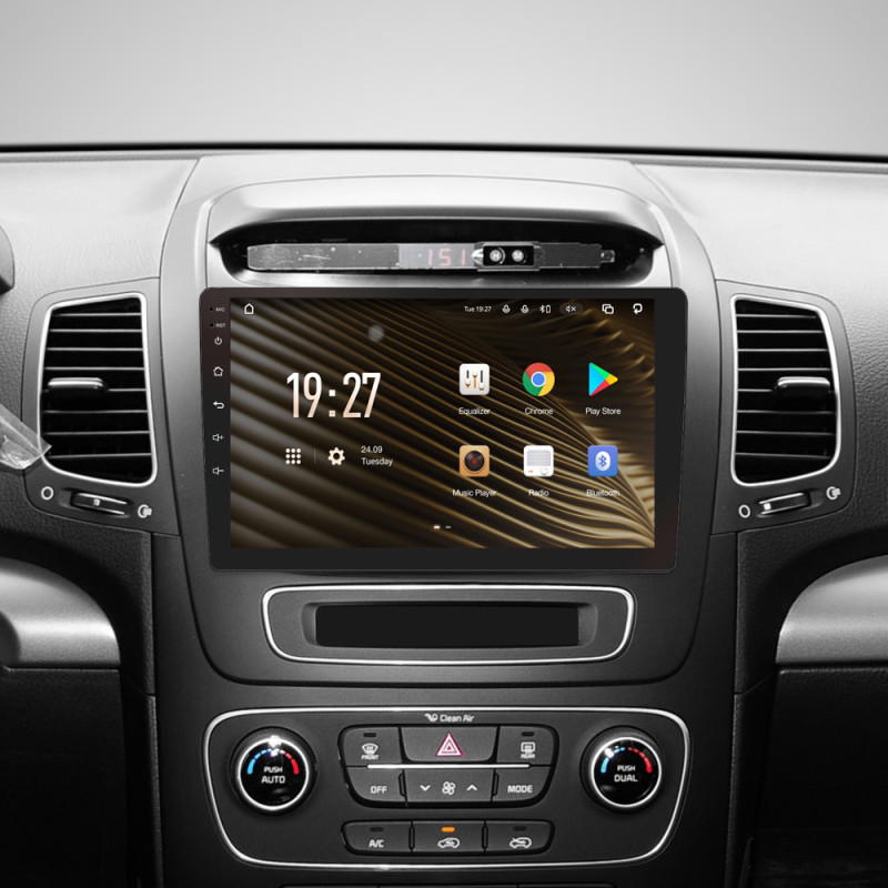 Android head unit SIGMA S9432 ANDROID 10 4+32 Gb 4G DSP Kia Sorento 2 II XM 2012 - 2021 (F1) 9"