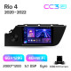 Android head unit Teyes CC3 6+128 Gb Kia Rio 4 IV FB 2020-2022 9" 2k