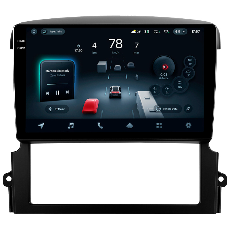 Štátní magnetofon Teyes CC4 Pro 12+256 GB pro Kia Sorento BL (2002–2011), 9