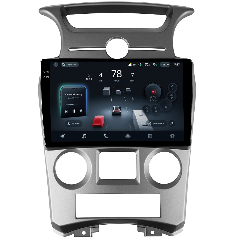 Android head unit Teyes CC4 Pro 8+128 Gb Kia Carens UN 2006-2012 (F2) 9" 2k