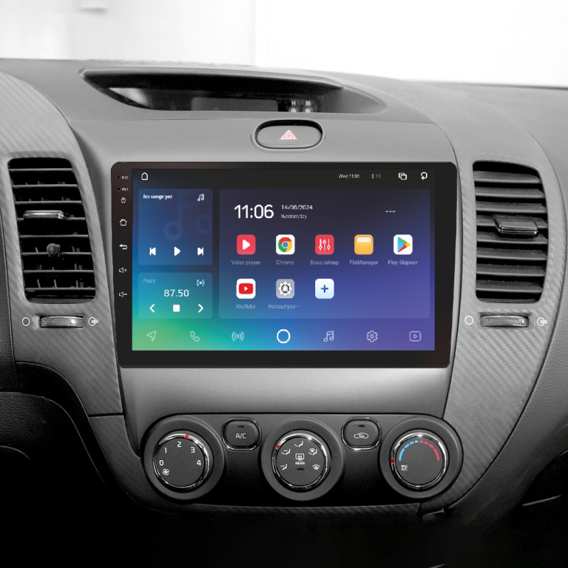 Android head unit SIGMA X9464 ANDROID 10 4+64 Gb 4G DSP Kia Cerato 3 YD 2013-2017 (F1) (AB) 9"