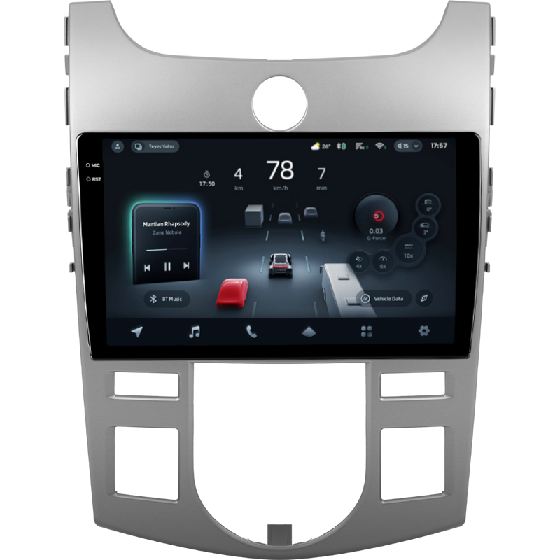 Android head unit Teyes CC4 Pro 8+128 Gb Kia Cerato 2 TD 2008-2013 (F2) 9" 2k