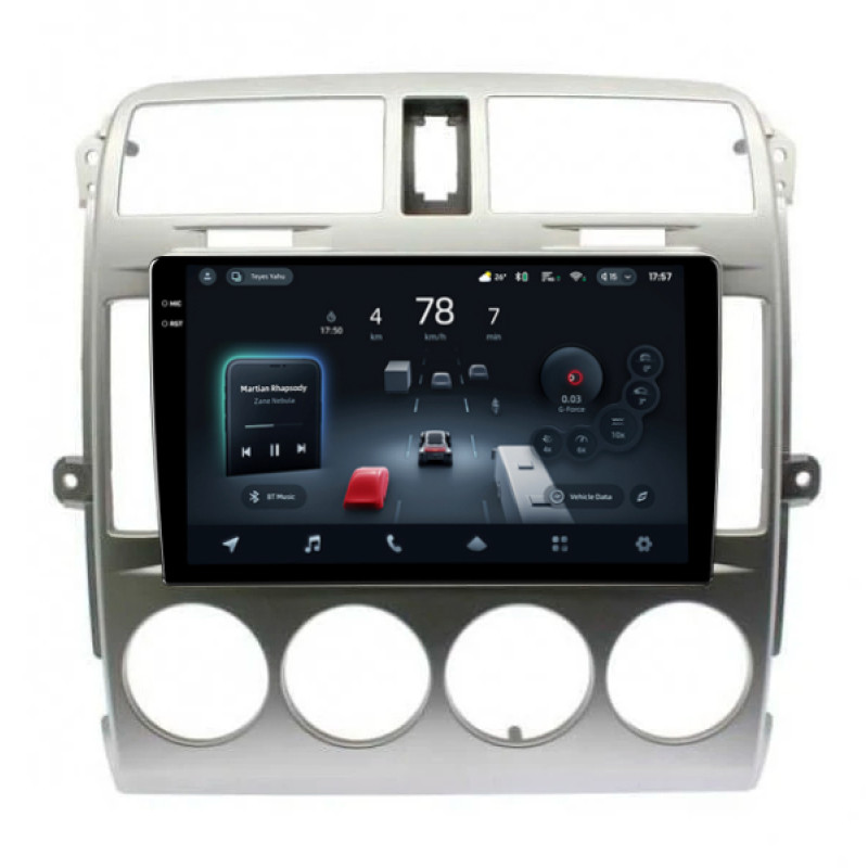 Android head unit Teyes CC4 Pro 8+128 Gb Kia CARNIVAL 2002-2008 Sliver 9" 2k