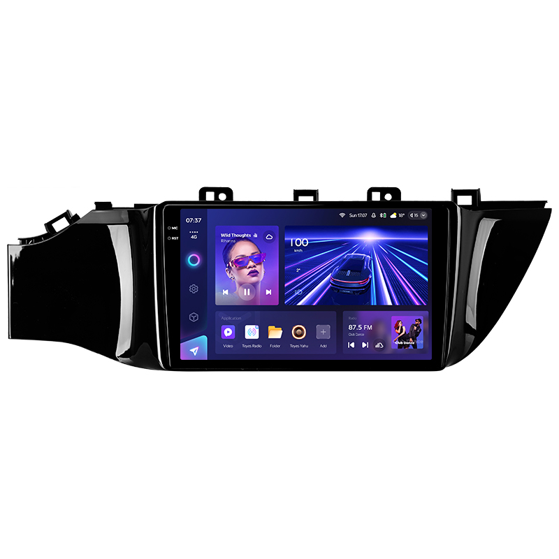 Android head unit Teyes CC3 6+128 Gb with 360° surround view° Kia RIO 4 2016-2020 (B) 9" 2k