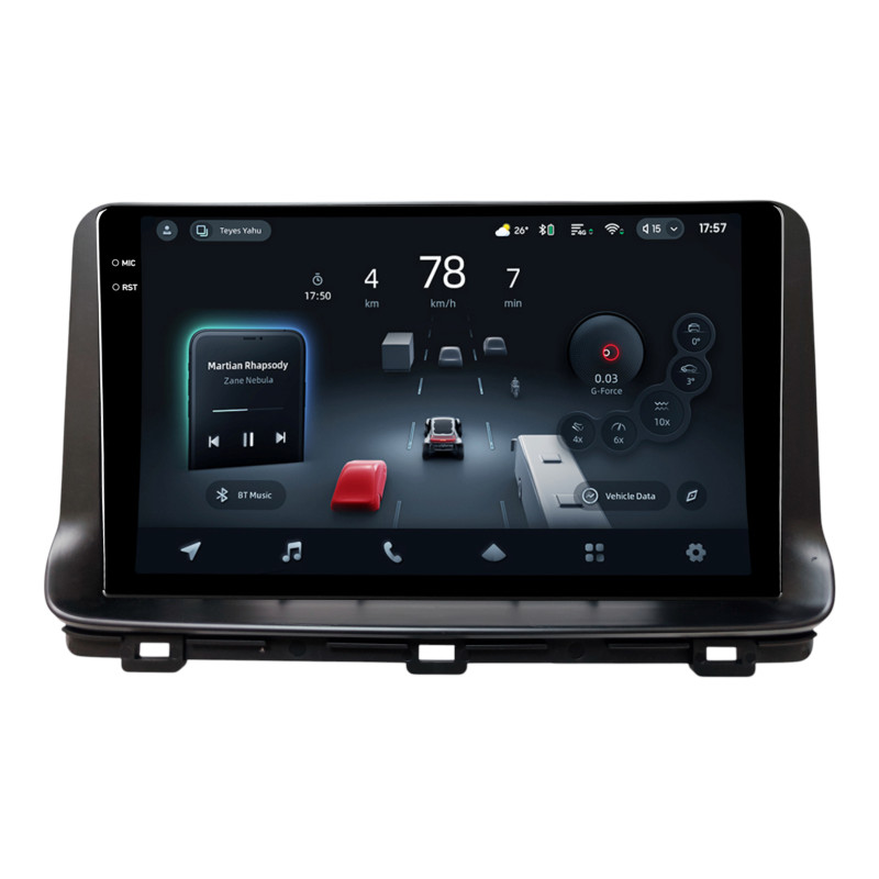 Android head unit Teyes CC4 Pro 8+128 Gb Kia CEED 2021+ Black 10" 2k