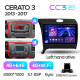 Android head unit Teyes CC3 4+64 Gb Kia Cerato 3 YD 2013-2017 (F1) (AB) 9" 2k