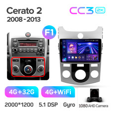 Magazynfoniczny odtwarzacz Teyes CC3 4+32 GB do Kia Cerato 2 TD (2008–2013, F1) 9