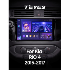 Android head unit Teyes CC3 6+128 Gb Kia RIO 4 K3 2015-2017 9" 2k