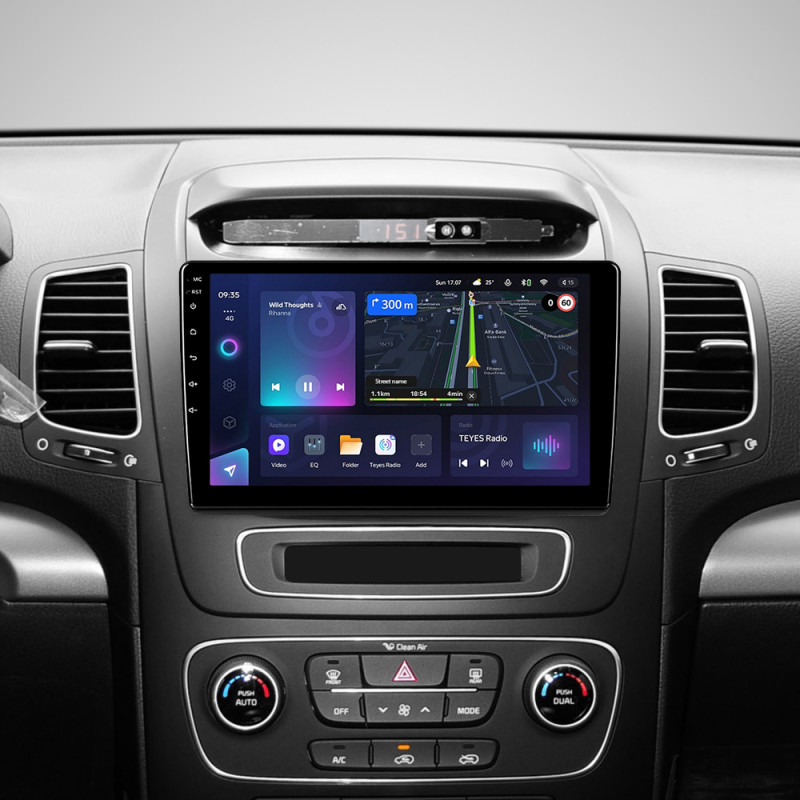 Android head unit Teyes CC3L 4+32 Gb Kia Sorento 2 II XM 2012 - 2021 (F1) 9"
