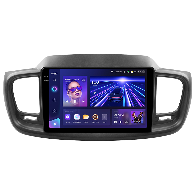 Android head unit Teyes CC3 4+64 Gb Kia Sorento 3 2014-2017 (B) 10" 2k