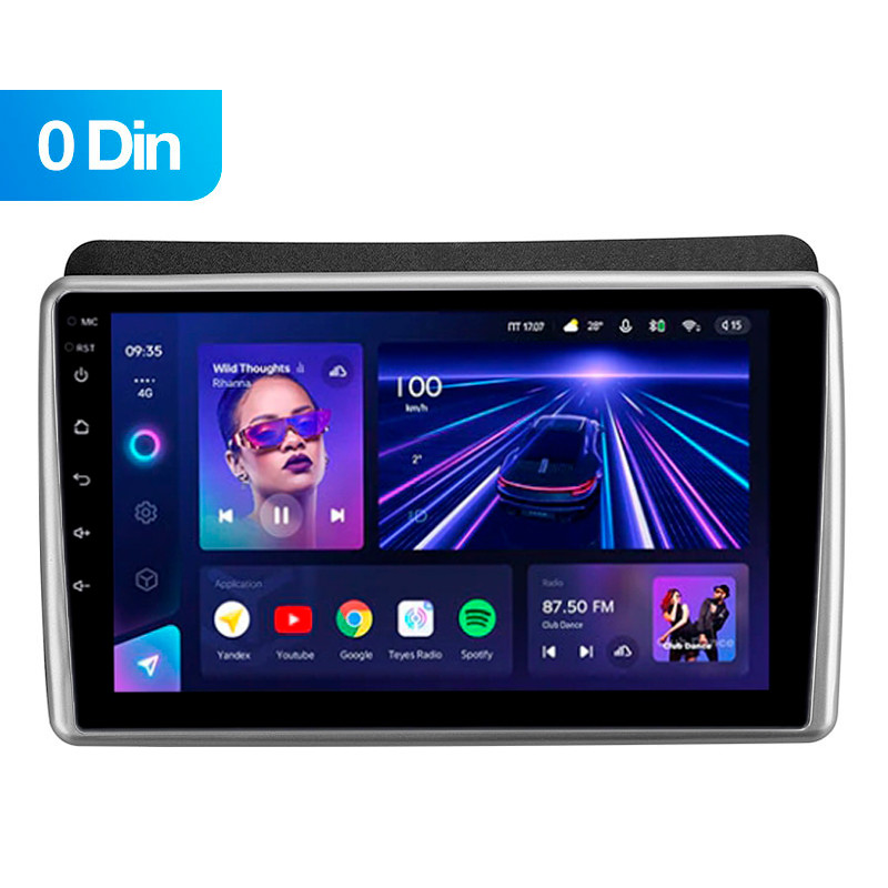 Android head unit Teyes CC3 4+64 Gb Kia Sorento 2 II XM (0 Din) 2012 - 2021 (F2) 9" (L1)