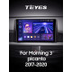 Android head unit Teyes CC3 4+64 Gb Kia Morning 3 Kia picanto (1 Din) 2017-2020 9" 1din 2k