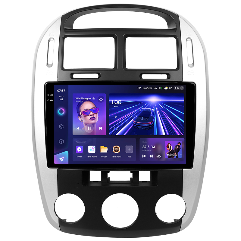 Android head unit Teyes CC3 4+32 Gb Kia Cerato 1 LD 2004-2008 (F1) 9" 2k