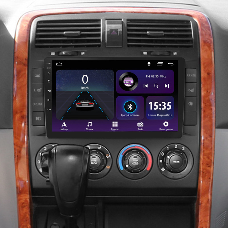 Android head unit SIGMA E9232 ANDROID 10 2+32 Gb Kia Carnival UP GQ 2002-2006 9"