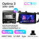 Android head unit Teyes CC3 6+128 Gb Kia Optima 3 K5 TF 2010-2015 (F1) 9" 2k
