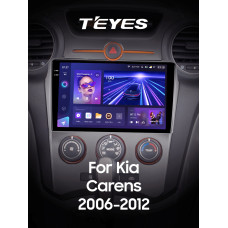 Android head unit Teyes CC3 4+64 Gb Kia Carens UN 2006-2012 (F1) 9" 2k