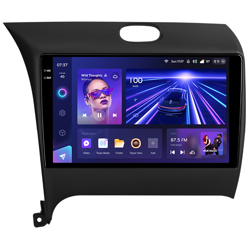 Android head unit Teyes CC3 4+32 Gb Kia Cerato 3 YD 2013-2017 (F1) (C) 9" 2k