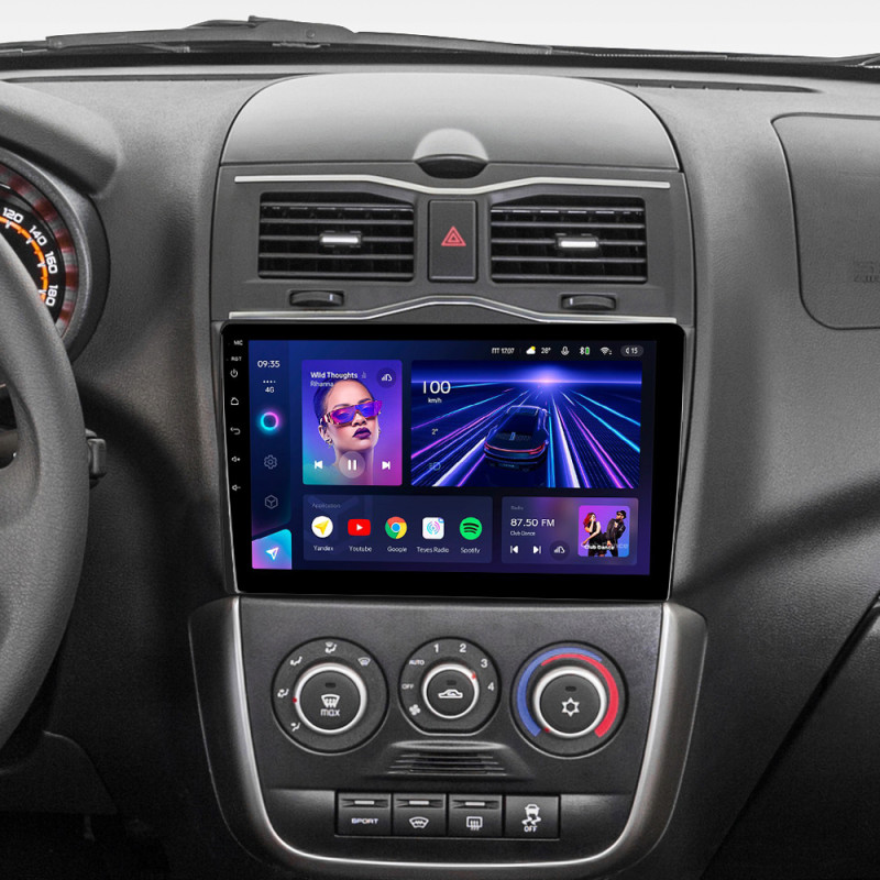 Android head unit Teyes CC3 4+32 Gb LADA Granta Cross 2018-2023 9"