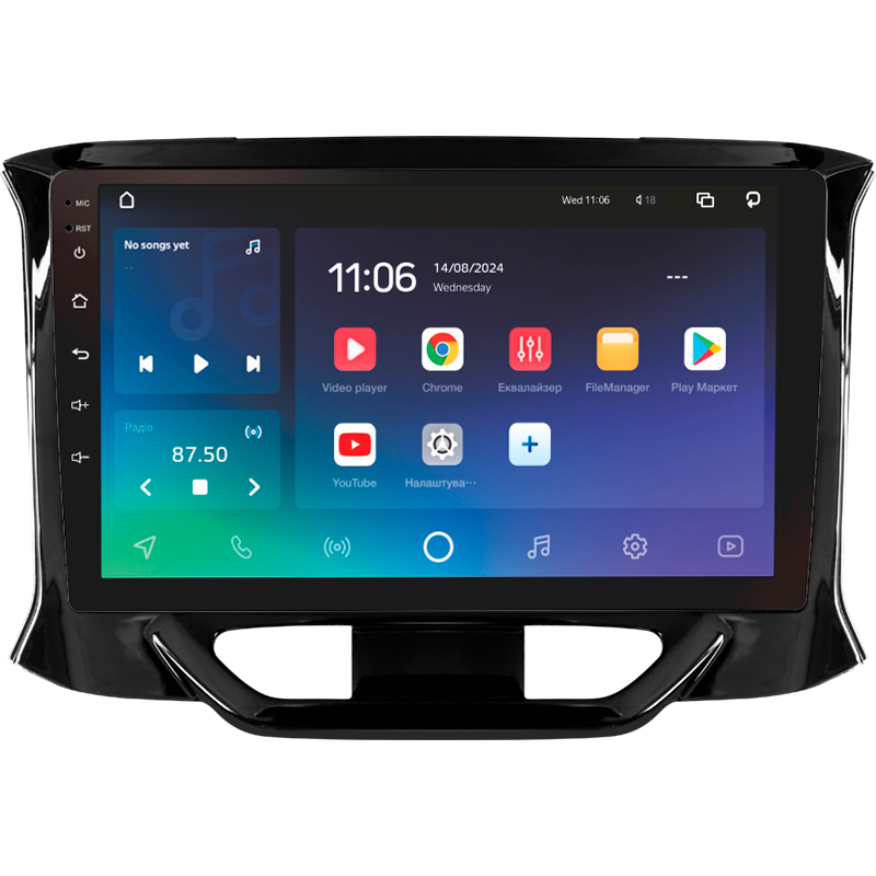 Android head unit SIGMA X9432 ANDROID 10 4+32 Gb 4G DSP LADA Xray 2015-2019 9"