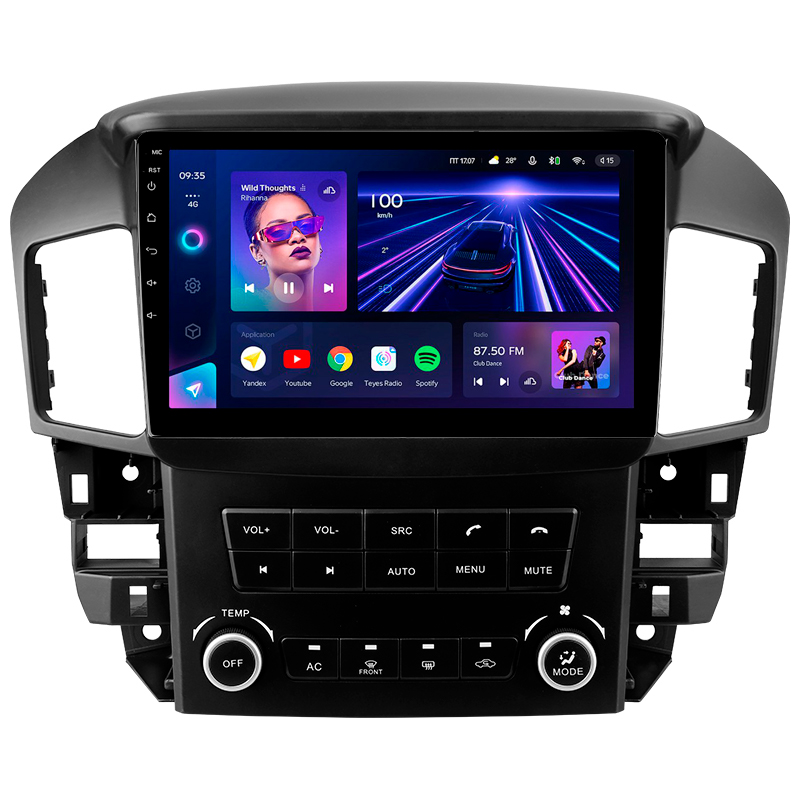 Android head unit Teyes CC3 4+32 Gb Lexus RX300 XU10 (F2) 1997-2003 9" (L3)