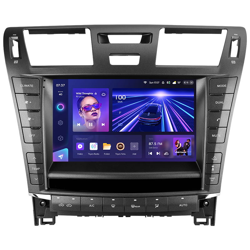 Android head unit Teyes CC3 4+64 Gb Lexus LS460 LS600H XF40 4 lV 2006-2012 (B) 9" 2k (L3)