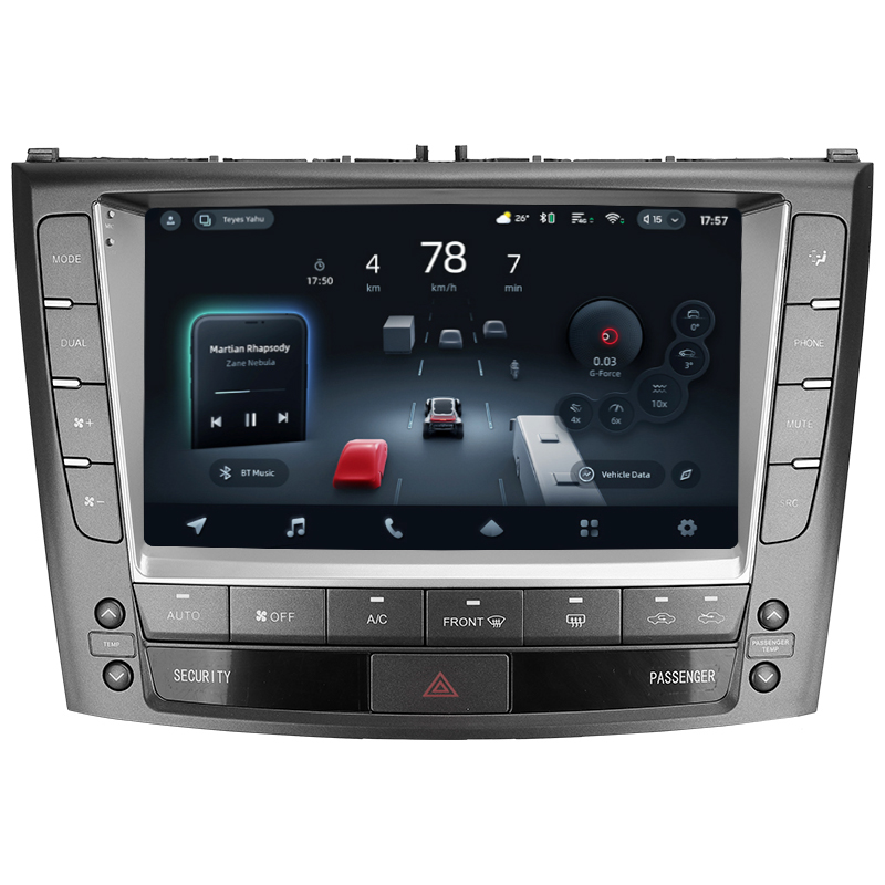 Android head unit Teyes CC4 Pro 8+128 Gb Lexus IS250 XE20 (Hm) 2005-2013 (B) 9" 2k (L3)