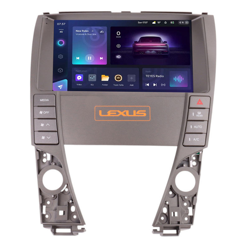 Android head unit Teyes CC3 4+64 Gb Lexus ES ES240 ES300 ES350 HIGH-END B-Mod BSJ 2006-2012 9" 2k (L2)